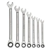 Combination Wrench, 5/16 Inch Opening, Rounded, Alloy Steel