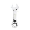 Combination Wrench, 19 MM Opening, Rounded, 12-Point