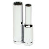 Socket, 2 Inch OAL, Deep, 1/4 Inch Dr, 13 MM Size
