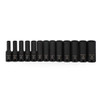 Williams Imp Skt Set 3/8 Dr 13 Pc Dp 12 Pt, Metric Set