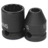 Socket, 1 1/8 Inch OAL, Shallow, 3/8 Inch Dr, 3/8 Inch Size
