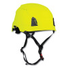 PIP 280-HP1491RVM-44 Traverse Type II Industrial Climbing Helmet, HDPE Suspension, Hi-vis Yellow, Wheel Ratchet Adjustment, Vented, Mips