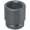 Socket, 2 1/4 Inch OAL, Shallow, 1 Inch Dr, 1 3/16 Inch Size