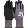 Boss 1UH7830XL G-Tek Seamless Knit Nylon/Spandex Gloves with Premium Nitrile Coated MicroSurface Grip, X-Large, Gray/Black
