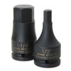Socket Bit, 3/4 Inch Dr, 1/2 Inch Size, Hex, SAE