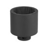 Socket, 3 Inch OAL, Shallow, 1 Inch Dr, 1 7/8 Inch Size