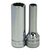 Socket, 2 1/8 Inch OAL, Deep, 3/8 Inch Dr, 1/4 Inch Size