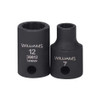 Socket, 1 1/8 Inch OAL, Shallow Impact, 11 MM Size