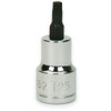 Socket Bit, 3/8 Inch Dr, T27 Size, Torx, 3/4 Inch OD
