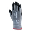 HyFlex 11571090 11-571 Nitrile-Coated Palm Cut-Resistant Gloves, Size 9, Black/Gray