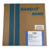 Band-It C30699 Bands, 3/4 in, 100 ft, 0.03 in, Galvanized Carbon Steel
