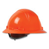 Dynamic 280-HP641R-31 Kilimanjaro Full Brim Hard Hat with HDPE Shell, 4-Point Textile Suspension, Hi-vis Orange, Wheel Ratchet Adjustment