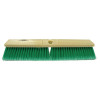 Weiler 42163 Perma-Sweep Floor Brush, 18 in Foam Block, 3 in Trim, Flagged GN Polystyrene