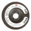 3M 7000119471 Flap Disc 577F, 4.5 in dia, 36 Grit, 0.875 in arbor, 13300 RPM