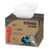 WypAll 41044 X80 Heavy-Duty Cloth, White, 11.1 in W x 16.8 in L, 160 Sheets/BX, Brag Box