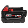 Milwaukee Tool 48111840 M18 REDLITHIUM XC Extended Capacity Battery Pack, 18 V, 4.0 Ah