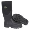 Muck Boot CHS-000A-BLK-100 Chore Classic Steel Toe Work Boot Black Size 10 Rubber