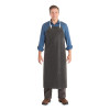 AlphaTec 56402 Neoprene Apron, 35 in W, 45 in L, Neoprene, Black, 12 EA/CA