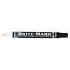 DYKEM 84002 BRITE-MARK Medium Permanent Paint Marker, Valve Action, Black