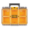 DeWalt DWST08020 TOUGHSYSTEM 2.0 Organizer, Deep, Compact, 6 Cups, Transparent Lid