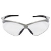 KleenGuard 47388 V30 Nemesis Safety Glasses, Clear, Polycarbonate Lens, Anti-Fog, Silver Frame/Black Temples, Nylon