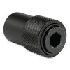 Milwaukee Tool 48660061 Shockwave Impact Duty Socket Adapter, 1/2 in Female to 7/16 in Male, Hex