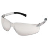 MCR Safety BK219 BearKat Safety Glasses, I/O Mirror Polycarbonate Lens, Duramass Hard Coat, Clear/Black Temples, Small