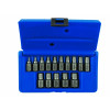 Irwin Hanson 53228 Hex Head Multi-Spline Screw Extractor Set 15-Piece 1/8 In to 9/16 In Plastic Case