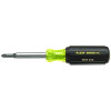 Klein Tools 32476 Multi Bit Screwdriver Nut Driver 5 in 1 Phillips Slotted