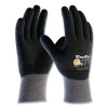 PIP 34876M MaxiFlex Ultimate Nitrile Coated Micro-Foam Grip Gloves, Medium, Black/Gray, Coated Full Hand