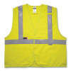 Ergodyne 21467 GloWear Flame Resistant Safety Vest, 8261FRHL, Modacrylic, Class 2, Type R, 2 Pockets, Reflective Tape, 2X-L/3X-L, Lime