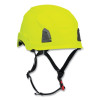 PIP 280-HP1491RM-44 Traverse Type II Industrial Climbing Helmet, HDPE Suspension, Hi-vis Yellow, Wheel Ratchet Adjustment, Mips