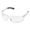 MCR Safety BKH25 BearKat BK1 Bifocal Reader Safety Glasses Clear Lens 2.5 Diopter
