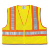 MCR Safety WCCL2LX2 Luminator Class II Safety Vests, 2X-Large, Lime