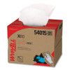 WypAll X60 Cloth Wiper White 11.1 Inch x 16.8 Inch Brag Box 252 Sheets per Box