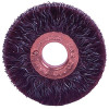 Weiler 35250 Polyflex Small Diameter Wire Wheel, 3 in D, .0118 Steel