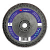 3M 7100380300 Cubitron 3 Flap Disc 1169F, 4-1/2 in dia x 5/8 in-11, T27 Flat Quick Change, 80+, 13300 RPM