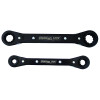 Channellock 841S 2 Pc 4-in-1 Ratcheting Box Wrench Set, Inch