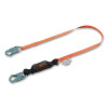 Miller by PIP T6111V/6FTAF Titan II Pack-Type Shock Absorbing Lanyard 6 Ft 310 Lb Single Leg Orange