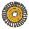 DeWalt DW4925 4 Inch Stringer Bead Wire Wheel Brush 0.020 Carbon Steel 5/8-11 Arbor 20000 RPM