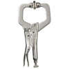 Irwin VISE-GRIP 18 Locking C-Clamps with Swivel Pads, Jaw Opens to 2-1/8 in, 6 in Long