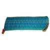 Coilhose Pneumatics S1412B Stowaway Heavy-Duty Nylon Air Hoses, 1/4 in I.D., 12 ft