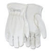 MCR Safety 3200XL Road Hustler Premium Grade Cowhide Grain Leather Drivers Gloves, 3200, Unlined, X-Large, Keystone Thumb/Shirred Elastic Bk