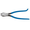 Klein Tools D2000-7CST 70378 Ironworker's Side Cutting Square Nose Pliers 9.19 Inch OAL Heavy Duty Cutting Knives