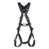 MSA 10252214 V-Form Arc-Rated Harness Standard-XL Back D-Ring Qwik-Lock Buckles