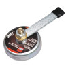 BESSEY MGC1 MGC Magnetic Ground Clamp, 250 A, 3-1/2 in dia, Steel/Brass