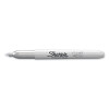 Sharpie 39100 Metallic Permanent Marker, Silver, Fine Tip, 12 EA/BX