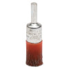 Weiler 35535 Polyflex Heavy Duty Crimped Wire Hollow End Brush, Steel, 1/2 in x 0.0104 in, 18,000 rpm