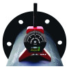 Flange Wizard 53025M Magnetic Centering Head with Vial, 1 in to 16 in and Larger Pipe Capacity, Small
