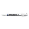 Markal 97030 Paint-Riter+ Water Removable Marker, White, 1/8 in, Medium Tip